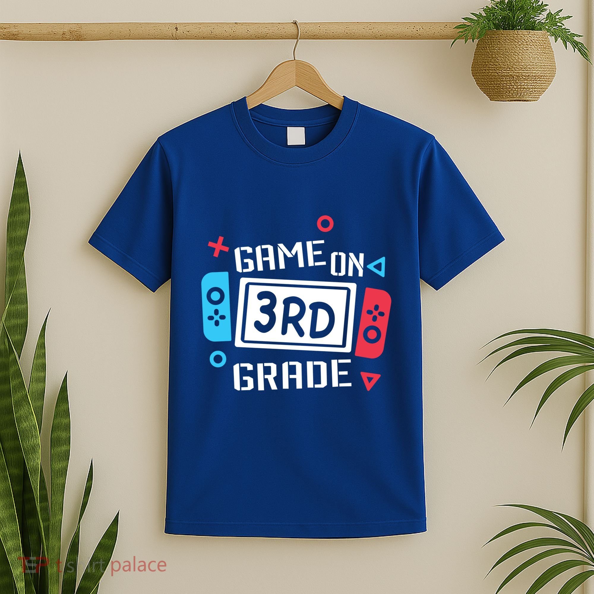 Game On 3Rd Grade Gift Third Grade Back To School Gift T-Shirt