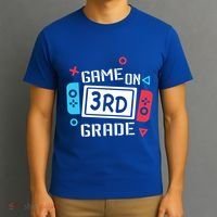 Game On 3Rd Grade Gift Third Grade Back To School Gift T-Shirt thumb 3