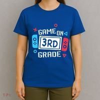 Game On 3Rd Grade Gift Third Grade Back To School Gift T-Shirt thumb 4