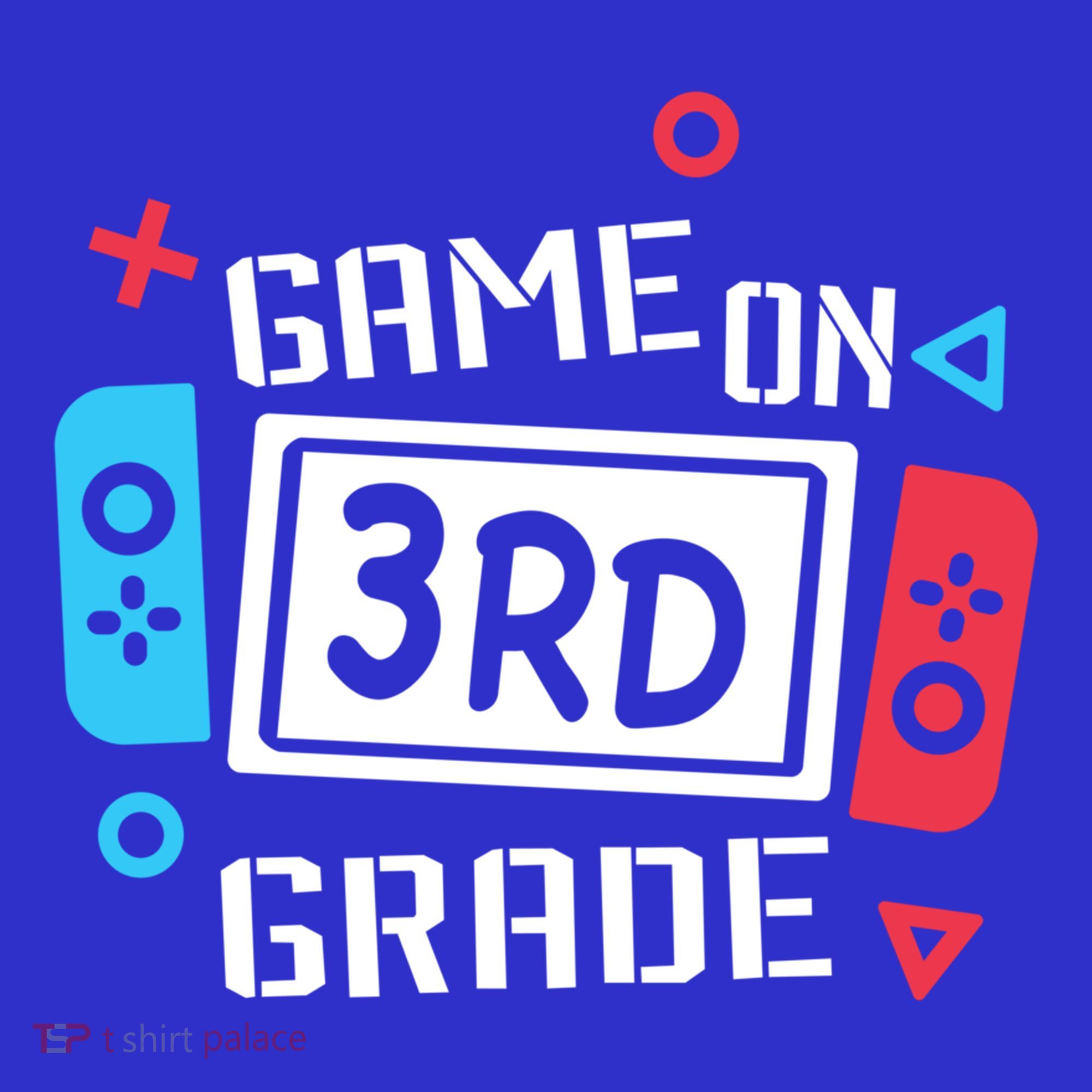 Game On 3Rd Grade Gift Third Grade Back To School Gift Coaster