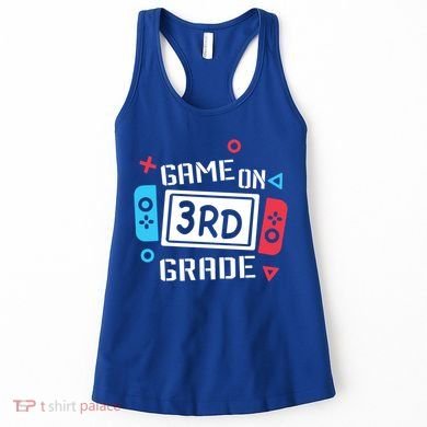 Game On 3Rd Grade Gift Third Grade Back To School Gift Women's Tank Top