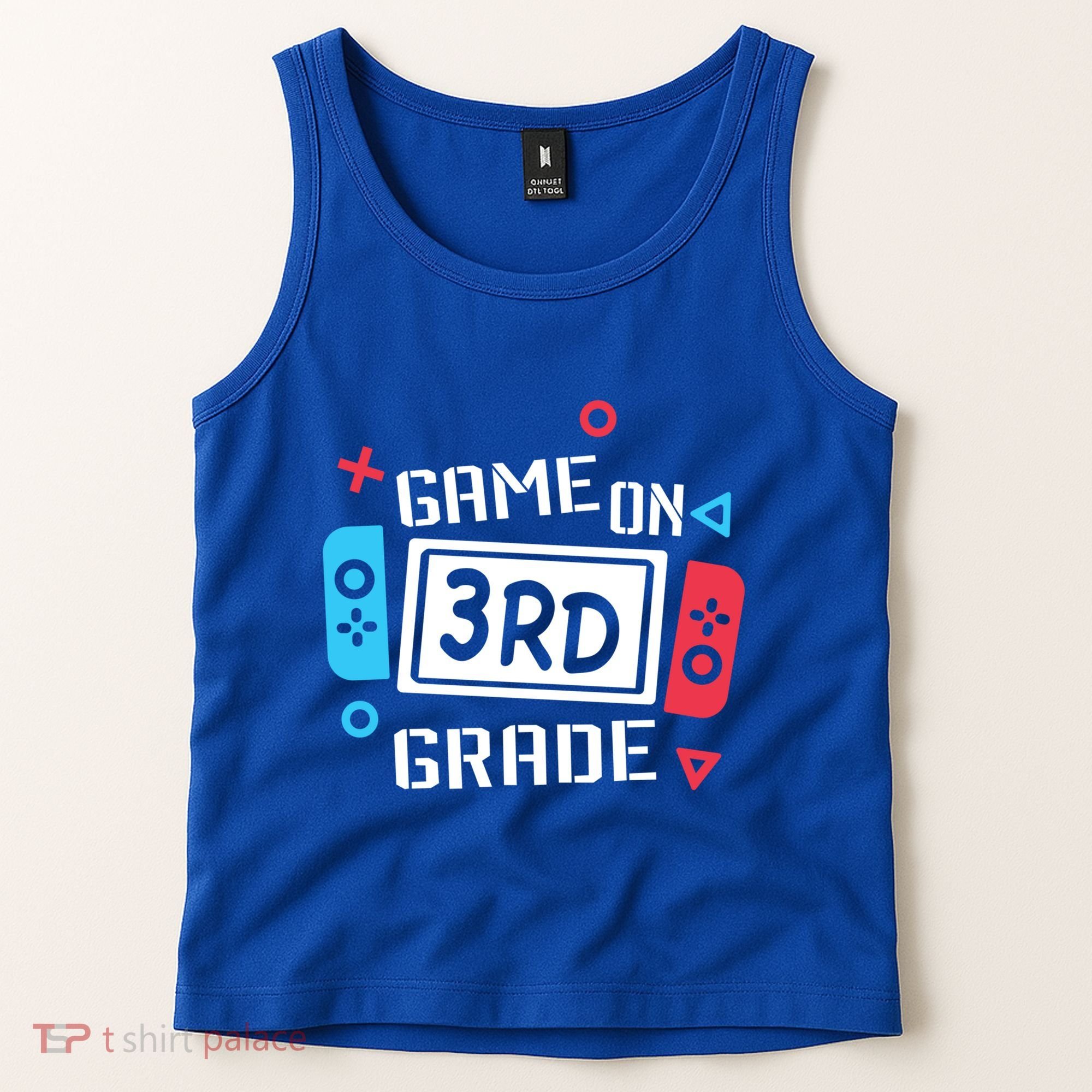 Game On 3Rd Grade Gift Third Grade Back To School Gift Tank Top
