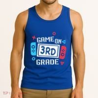Game On 3Rd Grade Gift Third Grade Back To School Gift Tank Top thumb 3