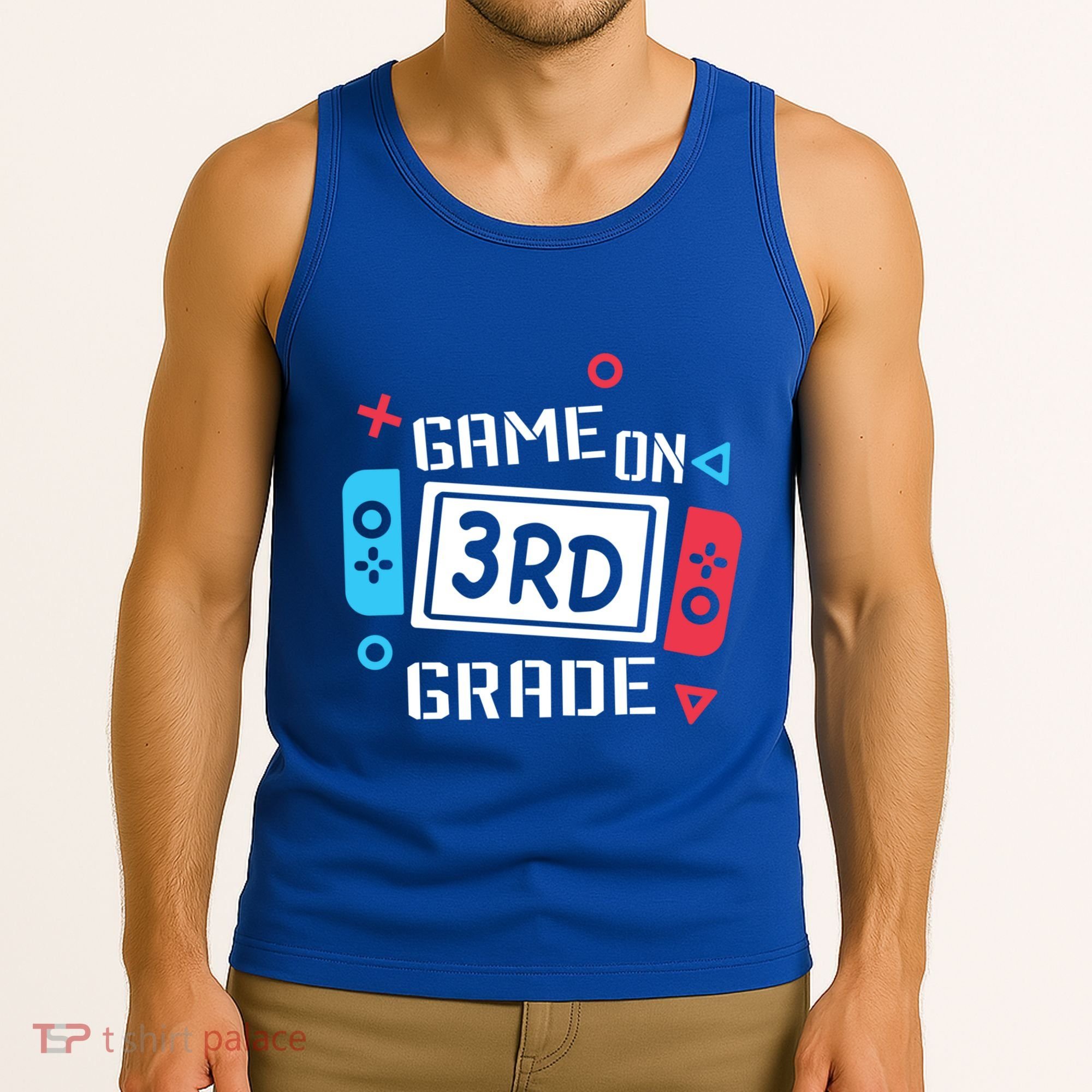 Game On 3Rd Grade Gift Third Grade Back To School Gift Tank Top