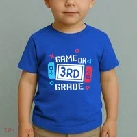 Game On 3Rd Grade Gift Third Grade Back To School Gift Toddler T-Shirt thumb 2
