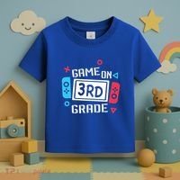 Game On 3Rd Grade Gift Third Grade Back To School Gift Toddler T-Shirt thumb 3