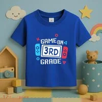 Game On 3Rd Grade Gift Third Grade Back To School Gift Toddler T-Shirt thumb 3