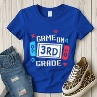 Game On 3Rd Grade Gift Third Grade Back To School Gift Women's T-Shirt thumb 3