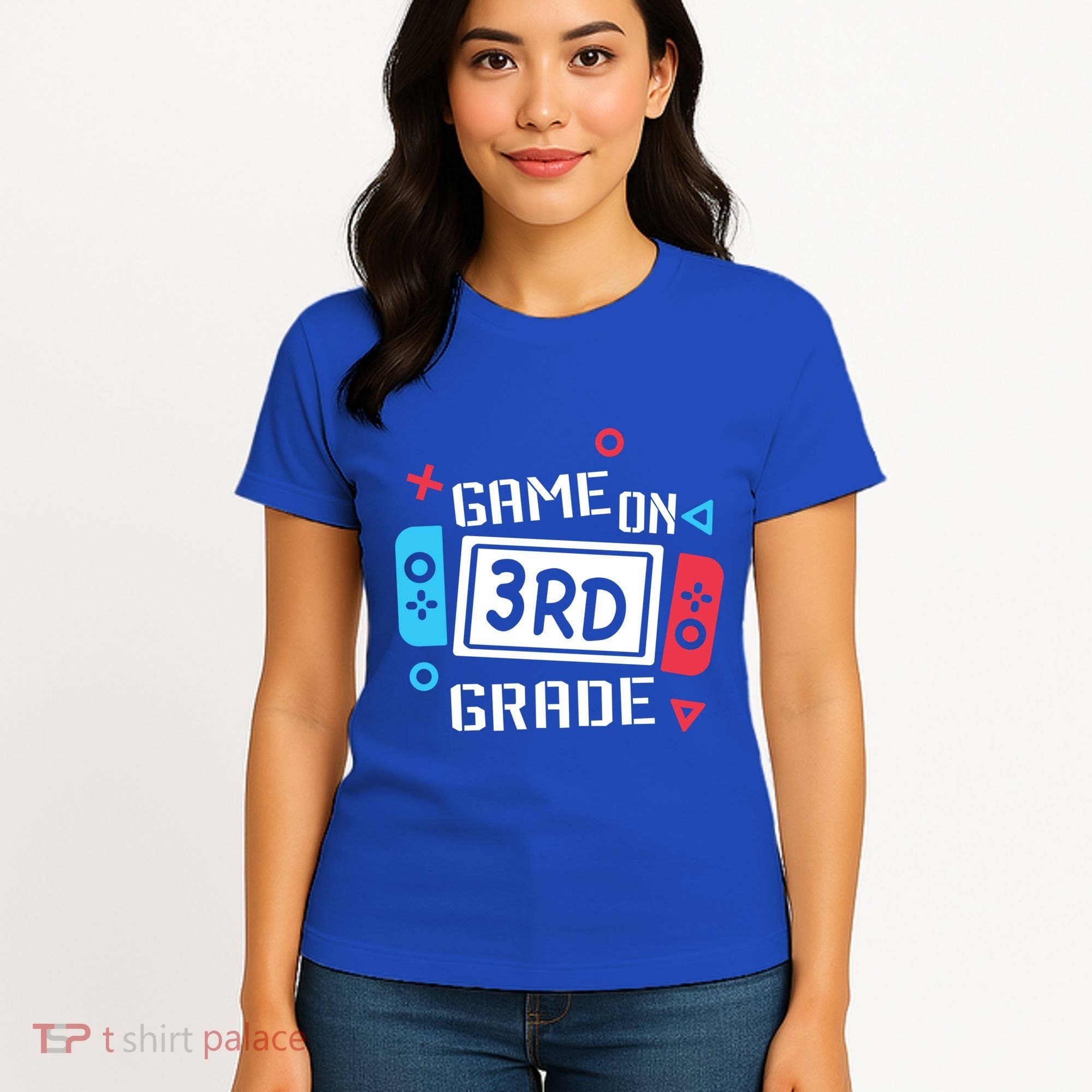 Game On 3Rd Grade Gift Third Grade Back To School Gift Women's T-Shirt