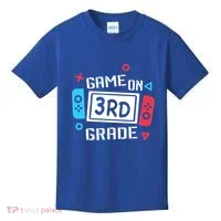 Game On 3Rd Grade Gift Third Grade Back To School Gift Kids T-Shirt thumb 0