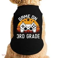 Game On 3rd Grade Back To School Third Grade Gamer Doggie Tank thumb 0
