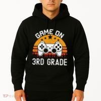Game On 3rd Grade Back To School Third Grade Gamer Hoodie thumb 2