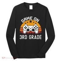 Game On 3rd Grade Back To School Third Grade Gamer Long Sleeve Shirt thumb 0