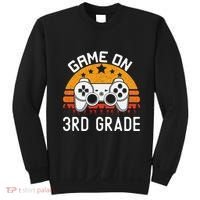 Game On 3rd Grade Back To School Third Grade Gamer Sweatshirt thumb 0