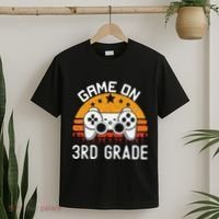 Game On 3rd Grade Back To School Third Grade Gamer T-Shirt thumb 2