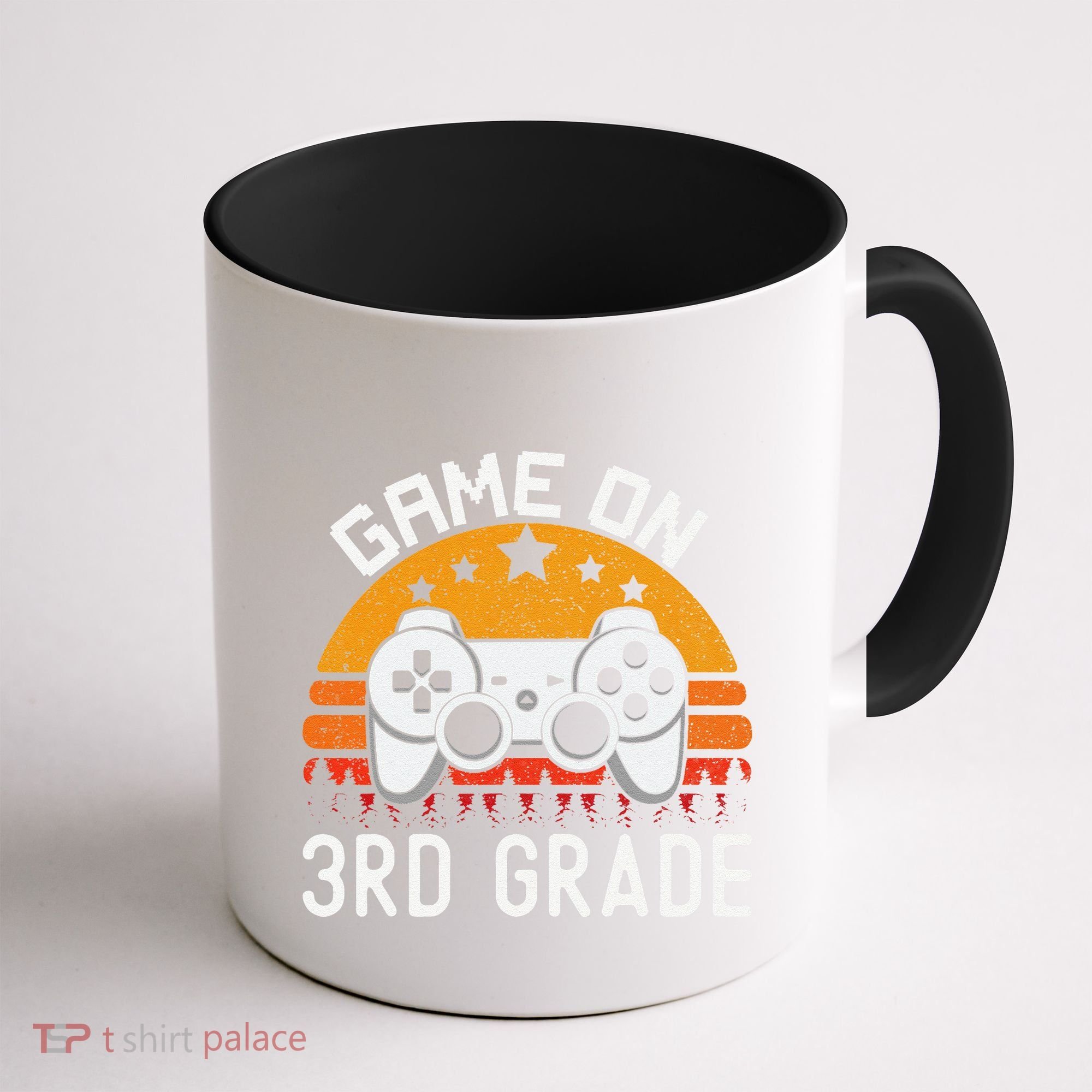 Game On 3rd Grade Back To School Third Grade Gamer Coffee Mug