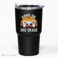 Game On 3rd Grade Back To School Third Grade Gamer Tumbler thumb 0