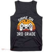 Game On 3rd Grade Back To School Third Grade Gamer Tank Top thumb 0