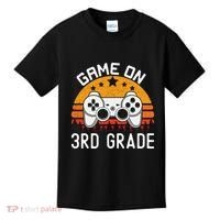 Game On 3rd Grade Back To School Third Grade Gamer Kids T-Shirt thumb 0