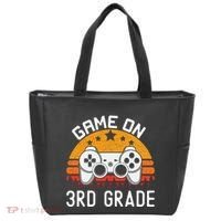 Game On 3rd Grade Back To School Third Grade Gamer Tote Bag thumb 0
