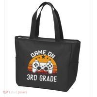 Game On 3rd Grade Back To School Third Grade Gamer Tote Bag thumb 3