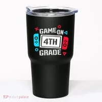 Game On 4th Grade Tumbler thumb 0