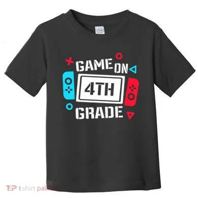 Game On 4th Grade Toddler T-Shirt