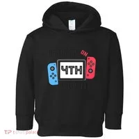 Game On 4th Grade Back To School Toddler Hoodie thumb 0