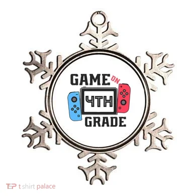 Game On 4th Grade Back To School Ornament
