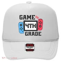 Game On 4th Grade Back To School Hat thumb 0