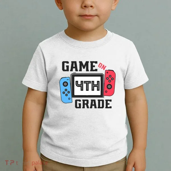 Game On 4th Grade Back To School Toddler T-Shirt