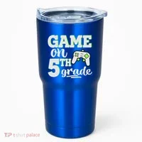 Game On 5Th Grade Gift Tumbler thumb 0