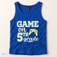Game On 5Th Grade Gift Tank Top thumb 2