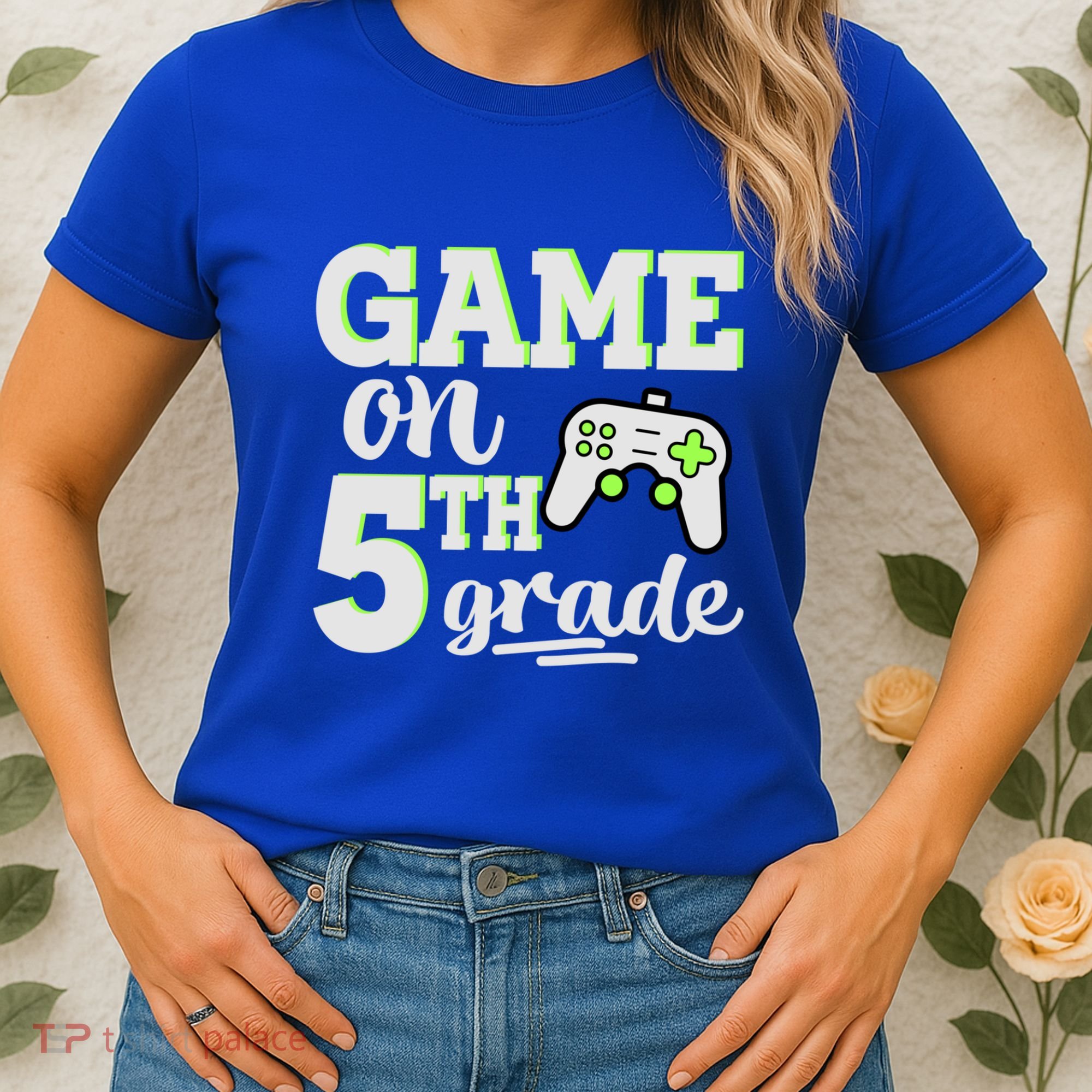 Game On 5Th Grade Gift Women's T-Shirt