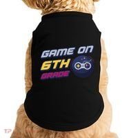 Game On 6Th Grade Back To School Gift Gamer Student Gift Doggie Tank thumb 0