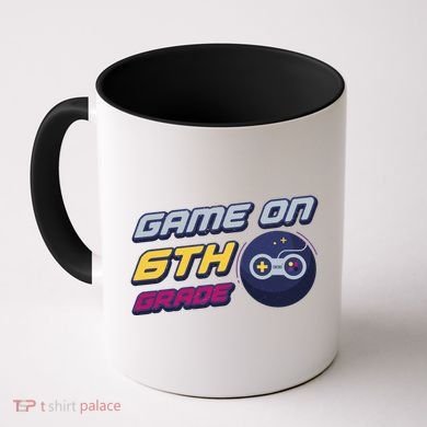 Game On 6Th Grade Back To School Gift Gamer Student Gift Coffee Mug