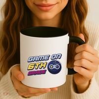 Game On 6Th Grade Back To School Gift Gamer Student Gift Coffee Mug thumb 3