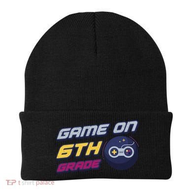 Game On 6Th Grade Back To School Gift Gamer Student Gift Beanie