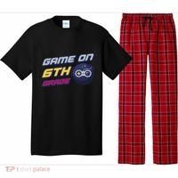 Game On 6Th Grade Back To School Gift Gamer Student Gift Pajama Set thumb 0