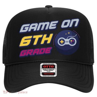 Game On 6Th Grade Back To School Gift Gamer Student Gift Hat