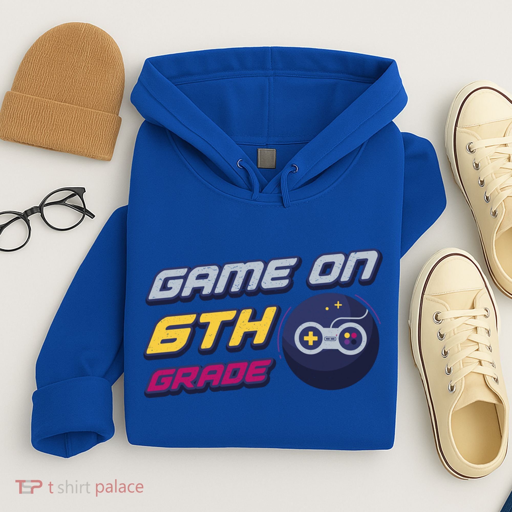 Game On 6Th Grade Back To School Gift Gamer Student Gift Hoodie