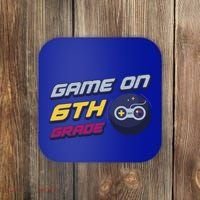 Game On 6Th Grade Back To School Gift Gamer Student Gift Coaster thumb 0