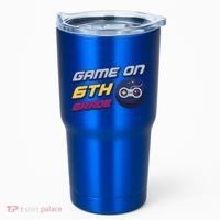 Game On 6Th Grade Back To School Gift Gamer Student Gift Tumbler thumb 0