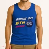 Game On 6Th Grade Back To School Gift Gamer Student Gift Tank Top thumb 3