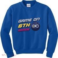 Game On 6Th Grade Back To School Gift Gamer Student Gift Kids Sweatshirt thumb 0