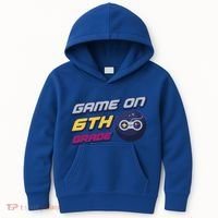 Game On 6Th Grade Back To School Gift Gamer Student Gift Kids Hoodie thumb 0