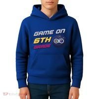 Game On 6Th Grade Back To School Gift Gamer Student Gift Kids Hoodie thumb 4