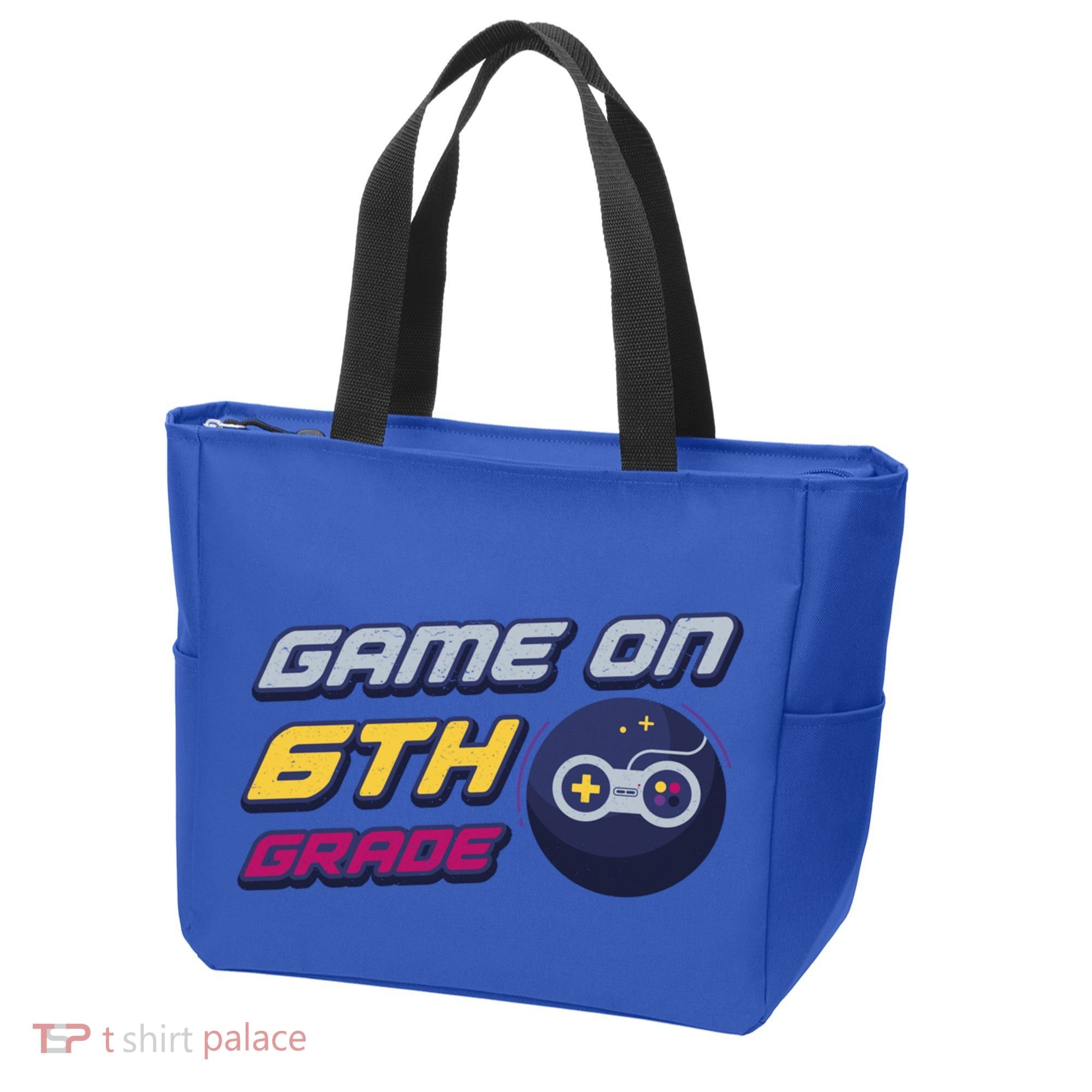 Game On 6Th Grade Back To School Gift Gamer Student Gift Tote Bag
