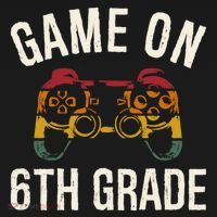 Game On 6Th Grade Funny Back To School First Day Of Sc Great Gift Doggie Tank thumb 4