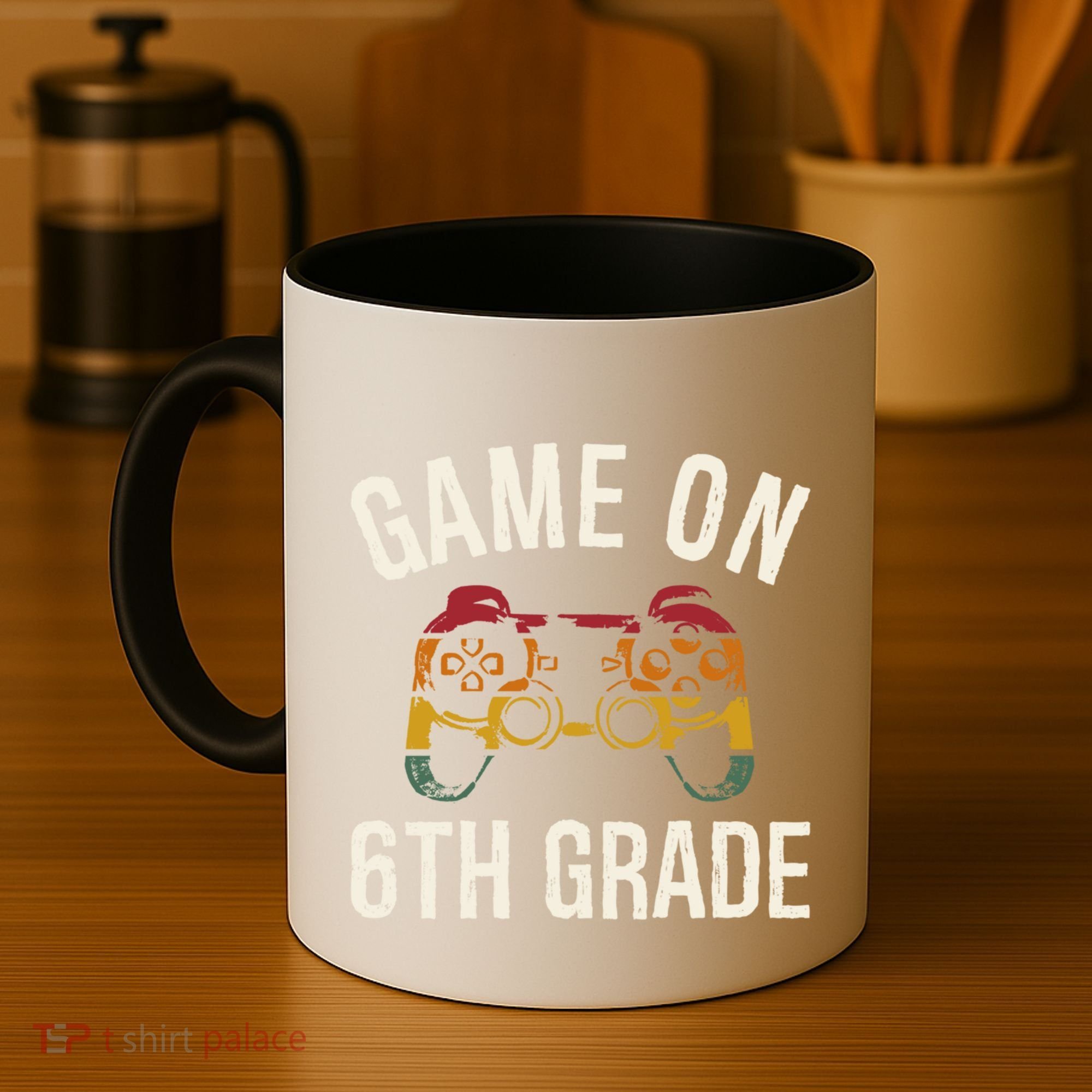 Game On 6Th Grade Funny Back To School First Day Of Sc Great Gift Coffee Mug